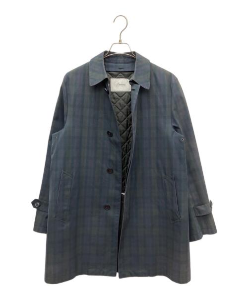 BEAMS（ビームス）BEAMS (ビームス) ステンカラーコート ネイビー サイズ:SIZE 48の古着・服飾アイテム