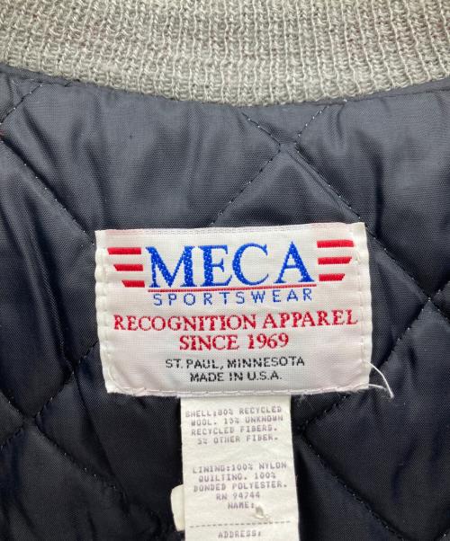 MECA（メカ）MECA (メカ) スタジャン レッド×グレー サイズ:XLの古着・服飾アイテム