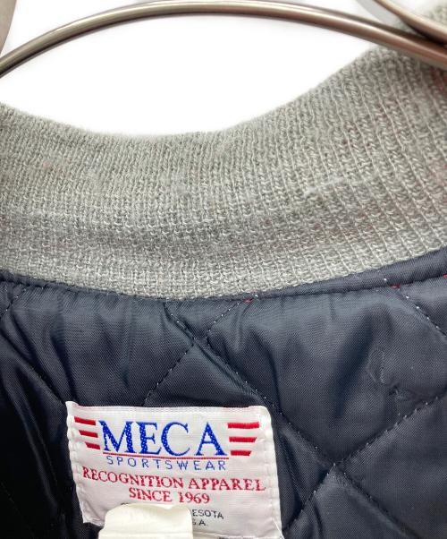 MECA（メカ）MECA (メカ) スタジャン レッド×グレー サイズ:XLの古着・服飾アイテム