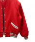 中古・古着 MECA (メカ) スタジャン レッド×グレー サイズ:XL：5000円