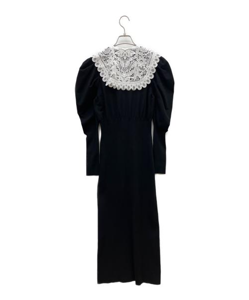 JILL STUART（ジルスチュアート）JILL STUART (ジルスチュアート) 長袖ワンピース ブラックの古着・服飾アイテム