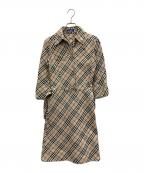BURBERRY BLUE LABELバーバリー ブルー レーベル）の古着「長袖ワンピース」｜ベージュ