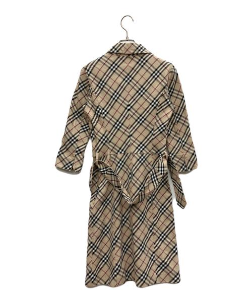 BURBERRY BLUE LABEL（バーバリー ブルー レーベル）BURBERRY BLUE LABEL (バーバリー ブルー レーベル) 長袖ワンピース ベージュ サイズ:36の古着・服飾アイテム