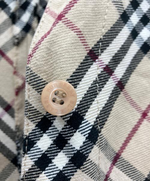 BURBERRY BLUE LABEL（バーバリー ブルー レーベル）BURBERRY BLUE LABEL (バーバリー ブルー レーベル) 長袖ワンピース ベージュ サイズ:36の古着・服飾アイテム