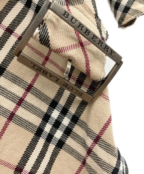BURBERRY BLUE LABEL（バーバリー ブルー レーベル）BURBERRY BLUE LABEL (バーバリー ブルー レーベル) 長袖ワンピース ベージュ サイズ:36の古着・服飾アイテム