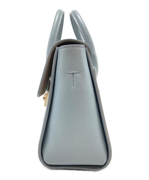 FURLA（フルラ）FURLA (フルラ) メトロポリスサッチェルバッグ ブルーの古着・服飾アイテム
