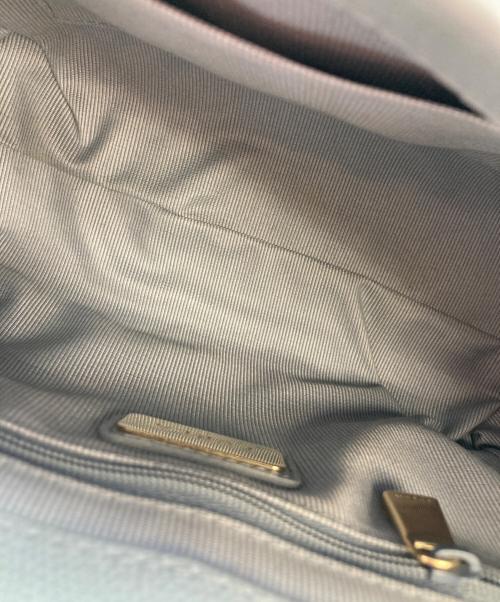 FURLA（フルラ）FURLA (フルラ) メトロポリスサッチェルバッグ ブルーの古着・服飾アイテム
