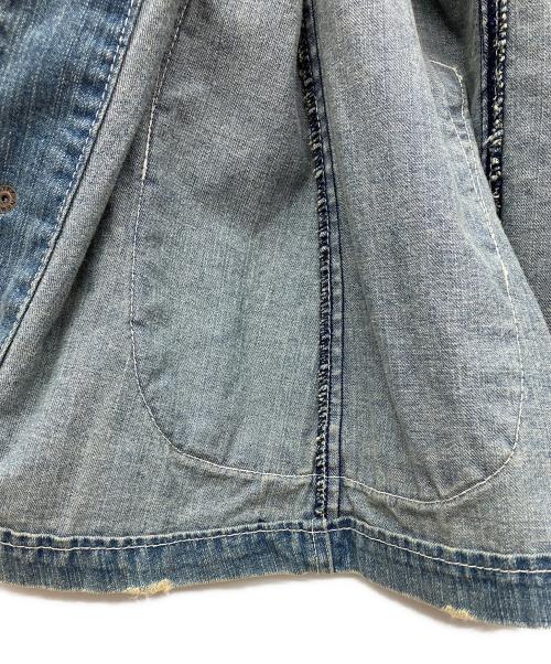 LEVI'S（リーバイス）LEVI'S (リーバイス) 長袖シャツ インディゴ サイズ:Mの古着・服飾アイテム