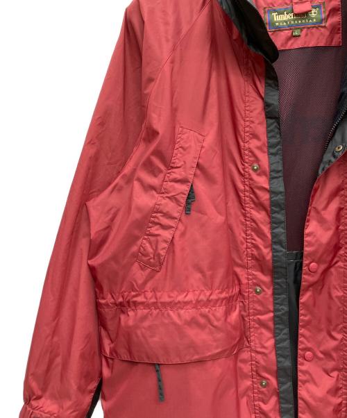Timberland（ティンバーランド）Timberland (ティンバーランド) マウンテンパーカー レッド サイズ:Lの古着・服飾アイテム