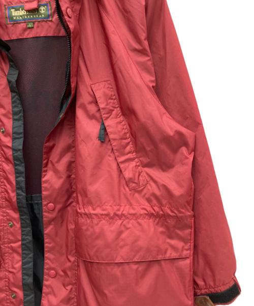 Timberland（ティンバーランド）Timberland (ティンバーランド) マウンテンパーカー レッド サイズ:Lの古着・服飾アイテム