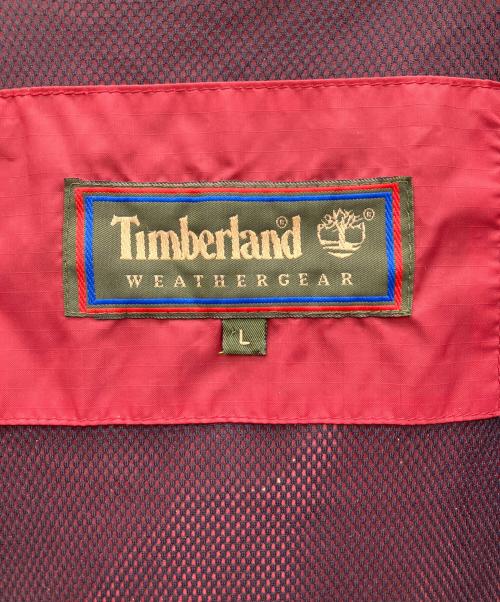 Timberland（ティンバーランド）Timberland (ティンバーランド) マウンテンパーカー レッド サイズ:Lの古着・服飾アイテム