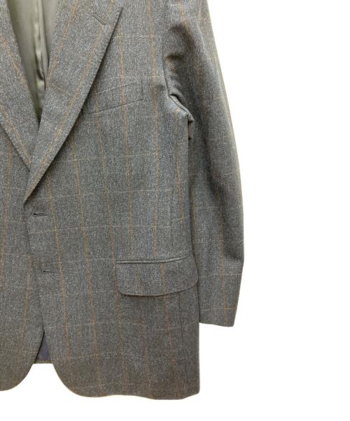 Aquascutum（アクアスキュータム）Aquascutum (アクアスキュータム) ウール テーラードジャケット ネイビー サイズ:100BB5の古着・服飾アイテム