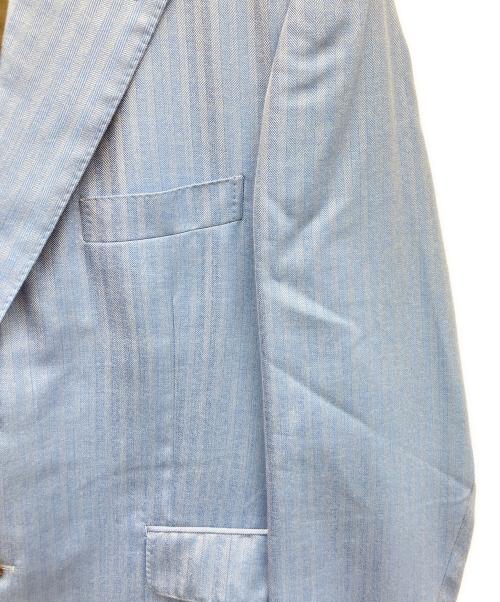 Aquascutum（アクアスキュータム）Aquascutum (アクアスキュータム) テーラードジャケット ブルー サイズ:BB4の古着・服飾アイテム