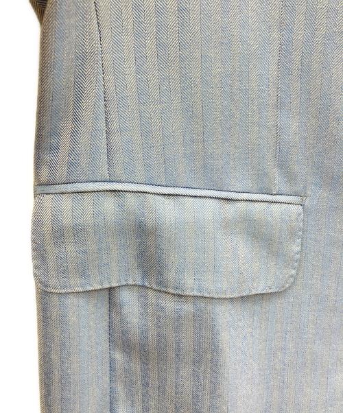 Aquascutum（アクアスキュータム）Aquascutum (アクアスキュータム) テーラードジャケット ブルー サイズ:BB4の古着・服飾アイテム