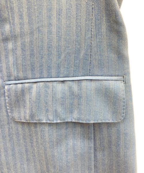 Aquascutum（アクアスキュータム）Aquascutum (アクアスキュータム) テーラードジャケット ブルー サイズ:BB4の古着・服飾アイテム