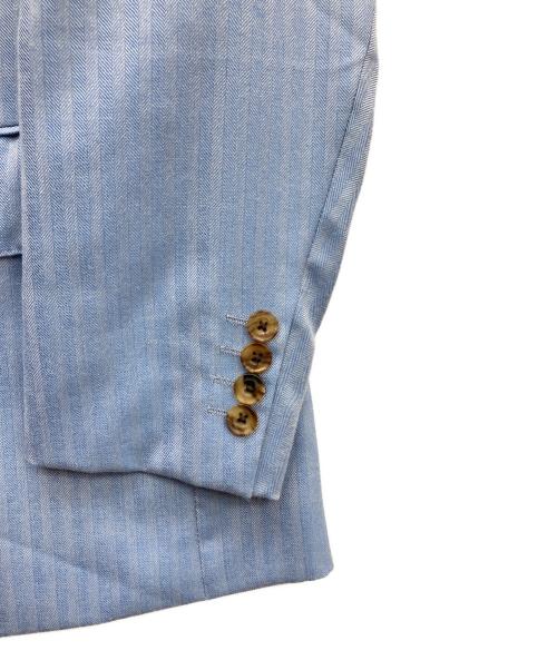 Aquascutum（アクアスキュータム）Aquascutum (アクアスキュータム) テーラードジャケット ブルー サイズ:BB4の古着・服飾アイテム