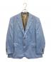 Aquascutum（アクアスキュータム）の古着「テーラードジャケット」｜ブルー