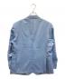Aquascutum (アクアスキュータム) テーラードジャケット ブルー サイズ:BB4：5000円