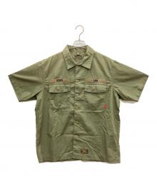 WTAPS（ダブルタップス）の古着「BUDS SS SHIRT COPO SERGE」｜グリーン