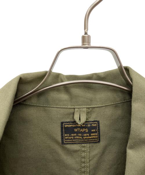 WTAPS（ダブルタップス）WTAPS (ダブルタップス) BUDS SS SHIRT COPO SERGE グリーン サイズ:SIZE 3の古着・服飾アイテム