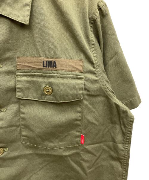 WTAPS（ダブルタップス）WTAPS (ダブルタップス) BUDS SS SHIRT COPO SERGE グリーン サイズ:SIZE 3の古着・服飾アイテム