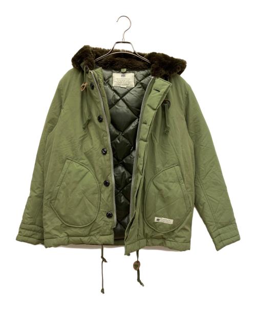NEIGHBORHOOD（ネイバーフッド）NEIGHBORHOOD (ネイバーフッド) B-9/NC-JKT グリーン サイズ:SIZE Lの古着・服飾アイテム