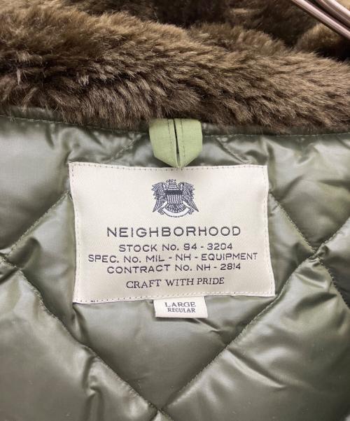 NEIGHBORHOOD（ネイバーフッド）NEIGHBORHOOD (ネイバーフッド) B-9/NC-JKT グリーン サイズ:SIZE Lの古着・服飾アイテム