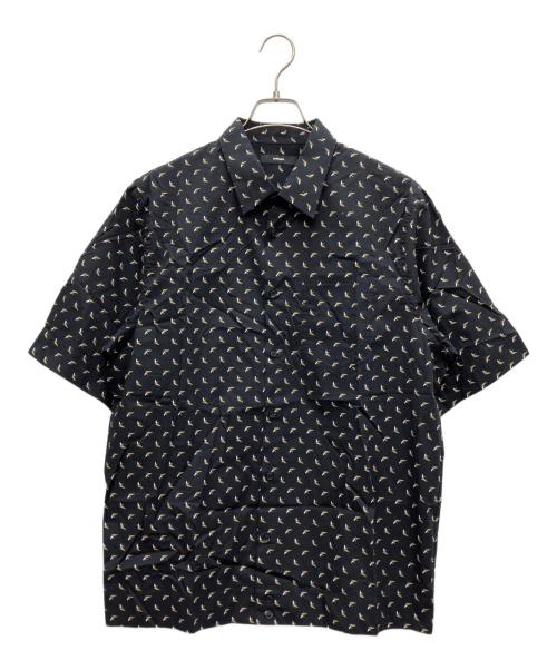 DIESEL（ディーゼル）DIESEL (ディーゼル) 半袖シャツ ブラック×イエロー サイズ:L 未使用品の古着・服飾アイテム