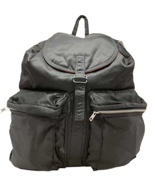 PORTER（ポーター）PORTER (ポーター) TANKER  RUCKSACK ブラックの古着・服飾アイテム