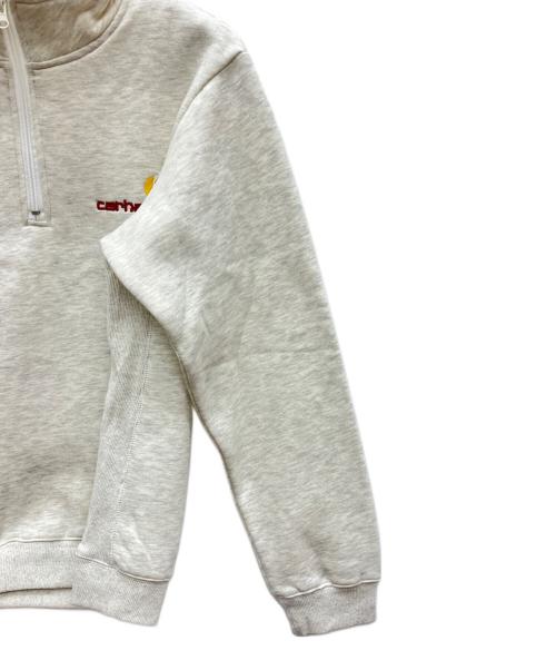 CarHartt（カーハート）CarHartt (カーハート) ハーフジップスウェット ライトグレー サイズ:SIZE L 未使用品の古着・服飾アイテム