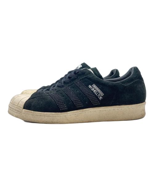 adidas（アディダス）adidas (アディダス) NEIGHBORHOOD (ネイバーフッド) NH SHELLTOE ブラック サイズ:SIZE 26.5cmの古着・服飾アイテム