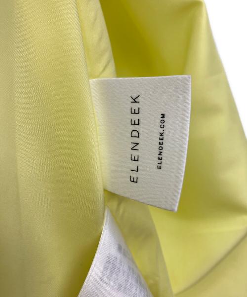 ELENDEEK（エレンディーク）ELENDEEK (エレンディーク) 半袖ワンピース イエロー サイズ:01 未使用品の古着・服飾アイテム