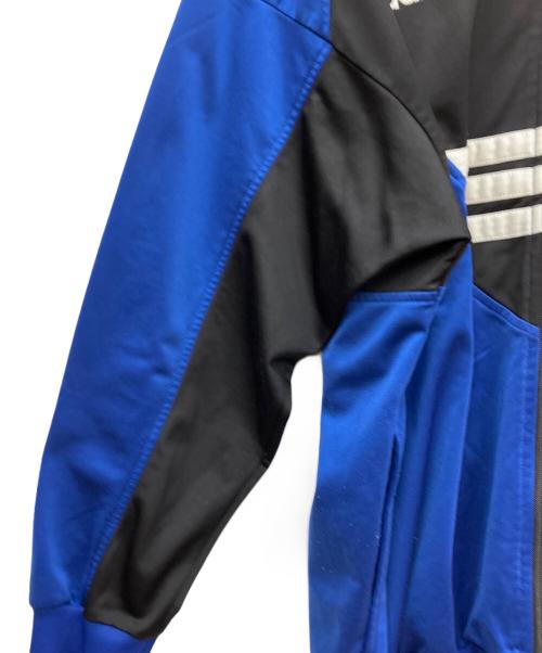 adidas（アディダス）adidas (アディダス) 80’sトラックジャケット ブルー×ブラック サイズ:SIZE XLの古着・服飾アイテム