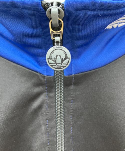 adidas（アディダス）adidas (アディダス) 80’sトラックジャケット ブルー×ブラック サイズ:SIZE XLの古着・服飾アイテム