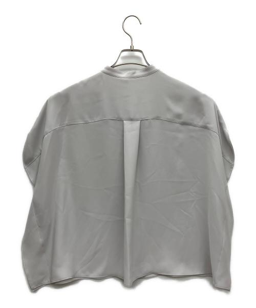 theory luxe（セオリーリュクス）theory luxe (セオリーリュクス) Marvine Jenna Blouse パープル サイズ:38 未使用品の古着・服飾アイテム