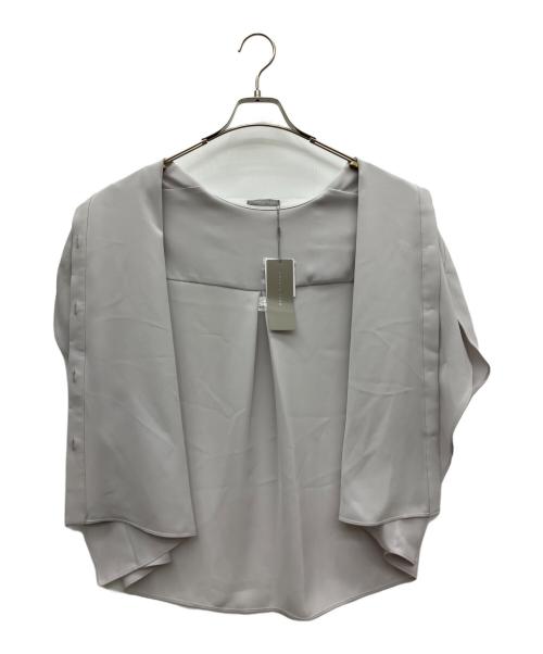 theory luxe（セオリーリュクス）theory luxe (セオリーリュクス) Marvine Jenna Blouse パープル サイズ:38 未使用品の古着・服飾アイテム