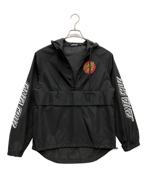 SANTA CRUZ（サンタクルーズ）SANTA CRUZ (サンタクルーズ) ハーフジップジャケット ブラック サイズ:Mの古着・服飾アイテム