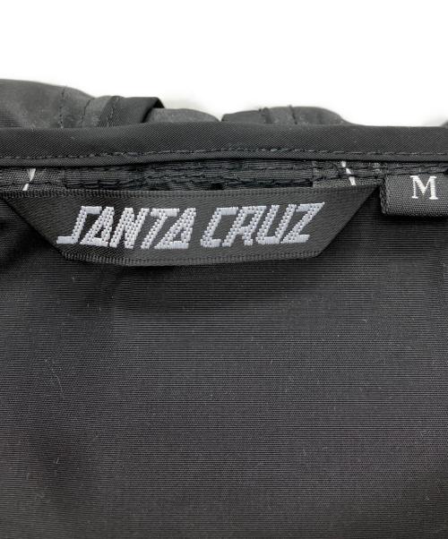 SANTA CRUZ（サンタクルーズ）SANTA CRUZ (サンタクルーズ) ハーフジップジャケット ブラック サイズ:Mの古着・服飾アイテム