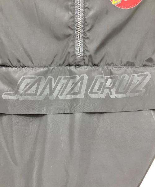 SANTA CRUZ（サンタクルーズ）SANTA CRUZ (サンタクルーズ) ハーフジップジャケット ブラック サイズ:Mの古着・服飾アイテム