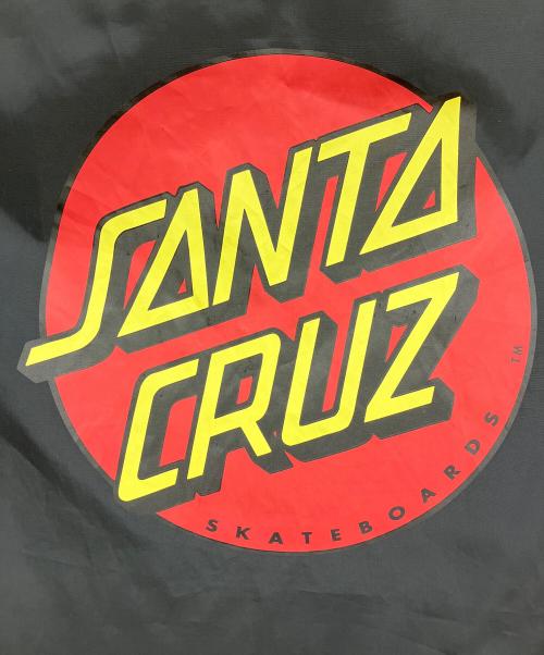 SANTA CRUZ（サンタクルーズ）SANTA CRUZ (サンタクルーズ) ハーフジップジャケット ブラック サイズ:Mの古着・服飾アイテム