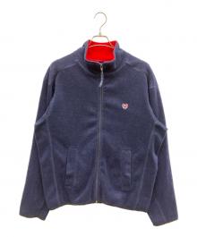CHAPS RALPH LAUREN（チャップス ラルフローレン）の古着「フリースジャケット」｜ネイビー×レッド