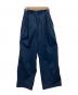 TODAYFUL（トゥデイフル）の古着「Typewriter Tuck Trousers」｜ネイビー