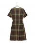Burberry's (バーバリーズ) 半袖ワンピース ブラウン サイズ:不明：7000円