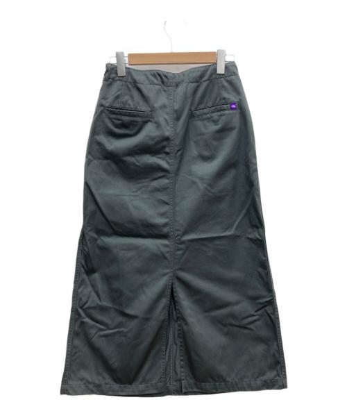 THE NORTHFACE PURPLELABEL（ザ・ノースフェイス パープルレーベル）THE NORTHFACE PURPLELABEL (ザ・ノースフェイス パープルレーベル) Chino Tuck Field Skirt カーキ サイズ:Sの古着・服飾アイテム