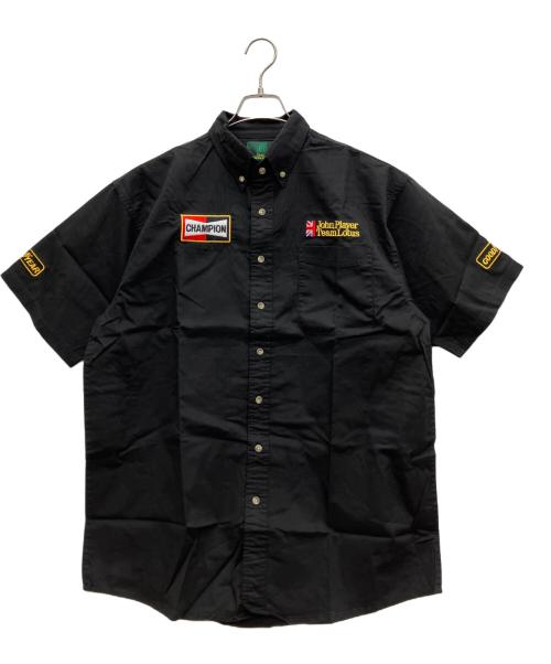 CLASSIC TEAM LOTUS（クラシックチームロータス）CLASSIC TEAM LOTUS (クラシックチームロータス) 半袖シャツ ブラック サイズ:L 未使用品の古着・服飾アイテム