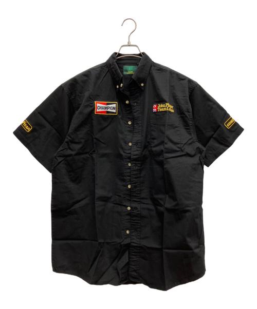 CLASSIC TEAM LOTUS（クラシックチームロータス）CLASSIC TEAM LOTUS (クラシックチームロータス) 半袖シャツ ブラック サイズ:L 未使用品の古着・服飾アイテム