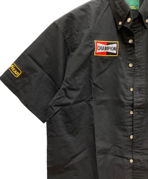 CLASSIC TEAM LOTUS（クラシックチームロータス）CLASSIC TEAM LOTUS (クラシックチームロータス) 半袖シャツ ブラック サイズ:L 未使用品の古着・服飾アイテム