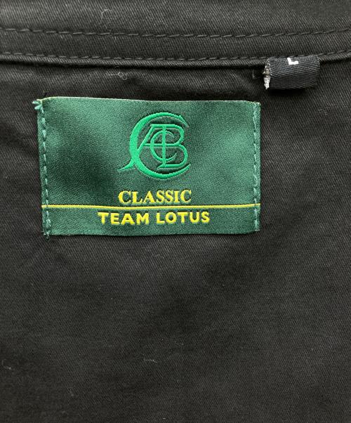 CLASSIC TEAM LOTUS（クラシックチームロータス）CLASSIC TEAM LOTUS (クラシックチームロータス) 半袖シャツ ブラック サイズ:L 未使用品の古着・服飾アイテム