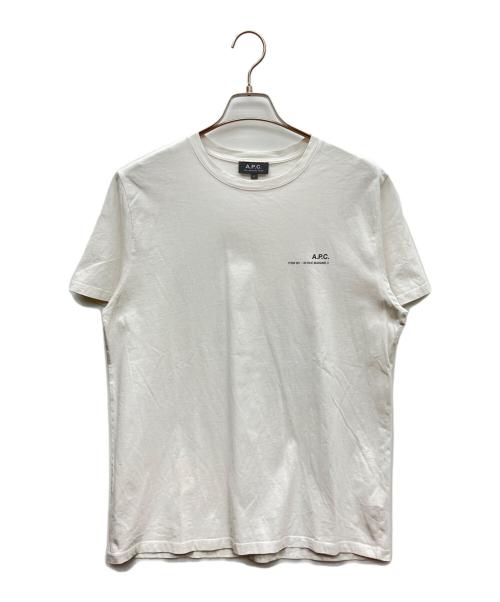A.P.C.（アーペーセー）A.P.C. (アーペーセー) 半袖Tシャツ ホワイト サイズ:SIZE Lの古着・服飾アイテム