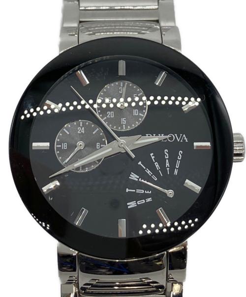 BULOVA（ブローバ）BULOVA (ブローバ) 腕時計 ブラックの古着・服飾アイテム